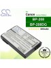 CS-BP208 For Canon Camera Battery Model BP-208 / BP-208DG