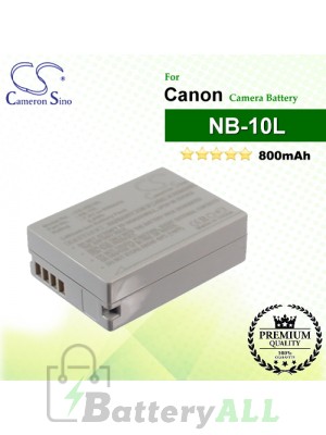 CS-NB10L For Canon Camera Battery Model NB-10L