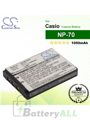 CS-NP70CA For Casio Camera Battery Model NP-70