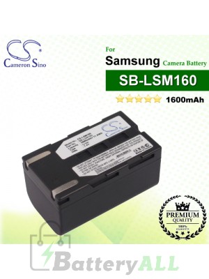 CS-LSM160 For Samsung Camera Battery Model SB-LSM160