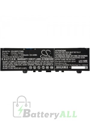 CS Battery for Dell Inspiron 5370 Battery L-DEP173NB