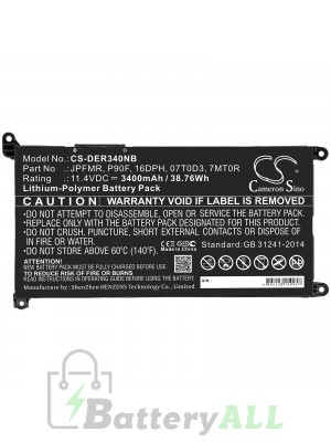 CS Battery for Dell YRDD6 / Dell Vostro 5481 Battery L-DER340NB