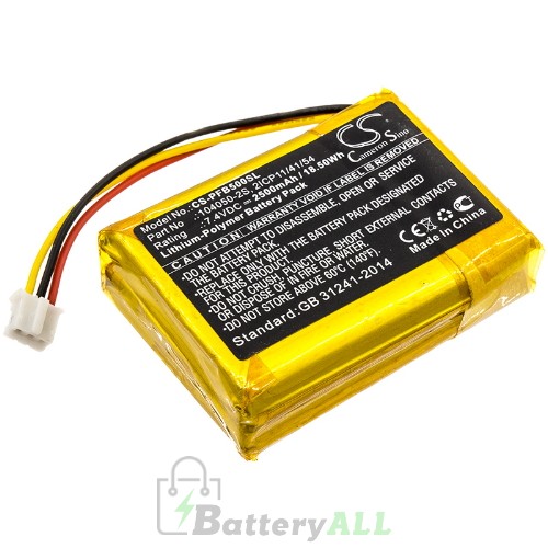 CameronSino Battery for Philips Soundbar Battery 104050-2S CS-PFB500SL CameronSino Battery for Philips Soundbar Battery 104050-2S CS-PFB500SL