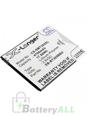 CS Battery for Samsung Tab Active SM-T365 Battery Model BT365BBE - SMT365XL