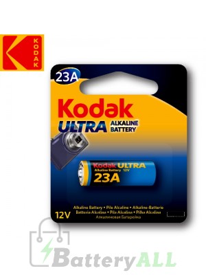 Kodak ULTRA Alkaline 23A / 1811A / K23A / MN21 / A23 12.0V Battery (1 pack)