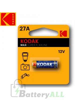 Kodak ULTRA Alkaline 27A / 8LR732 / MN27 / L828 12.0V Battery (1 pack)