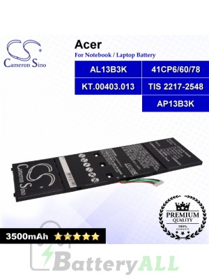 CS-ACR700NB For Acer Laptop Battery Model 41CP6/60/78 / AC13B8K / AL13B3K / AP13B3K / AP13B8K