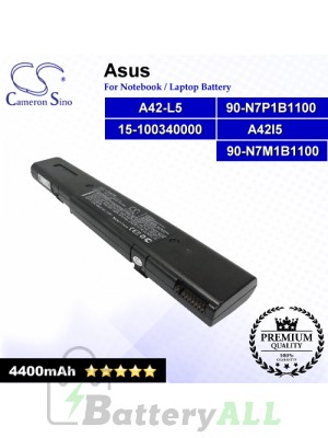 CS-AUL5NB For Asus Laptop Battery Model 15-100340000 / 90-N7M1B1100 / 90-N7P1B1100 / A42l5 / A42-L5