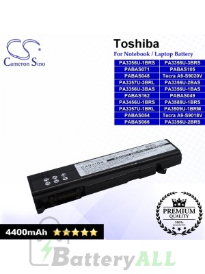 CS-TOM500NB For Toshiba Laptop Battery Model PA3356U-1BAS / PA3356U-1BRS / PA3356U-2BAS / PA3356U-2BRS