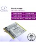 CS-AV605SL For Archos Mp3 Mp4 PMP Battery Fit Model AV605 20GB / AV605 40GB / AV605 60GB / AV605 Wifi 20GB / AV605 Wifi 40GB / AV605 Wifi 60GB