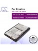 CS-R79902SL For Creative Mp3 Mp4 PMP Battery Model 331A4Z20DE2D / 73PD000000005 / BA0203R79902 / BA20603R69900