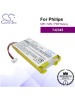 CS-PS082SL For Philips Mp3 Mp4 PMP Battery Model 742345