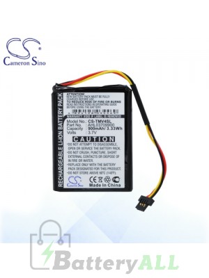 CS Battery for TomTom AHL03709900 / 4EE0.001.22 / One V4 Battery TMV4SL