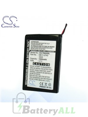 CS Battery for Toshiba Gigabeat MEGF20 / MEGF40 / MEGF60 Battery TS002SL