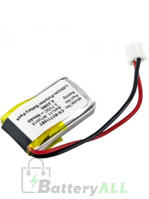 intercom Logisty L5141 Battery Replacement (CameronSino Brand) 90mAh CS-BCT110BT-3-AS5