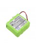 Visonic GP180AAM8YMX Battery Replacement (CameronSino Brand) 2000mAh CS-VPX912BT-AS2