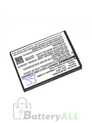 Handheld Nautiz X1 Battery Replacement (CameronSino Brand) 1700mAh CS-NTX100BL-BS2