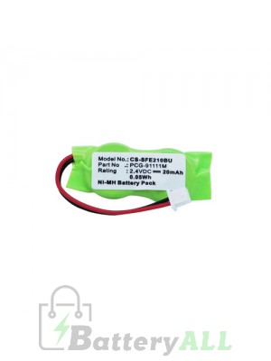 Sony VAIO PCG-C1XG CMOS Battery Replacement (CameronSino Brand) 20mAh CS-SFE210BU-CB34