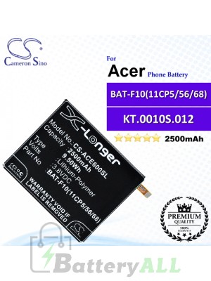 CS-ACE600SL For Acer Phone Battery Model BAT-F10(11CP5/56/68) / KT.0010S.012