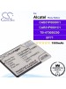 CS-OT990XL For Alcatel Phone Battery Model CAB31P0000C1 / CAB31P0001C1 / TB-4T0058200 / BY71