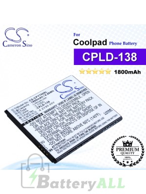 CS-CPY700SL For Coolpad Phone Battery Model CPLD-138