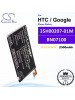 CS-HTT801SL For HTC / Google Phone Battery Model 35H00207-01M / BN07100