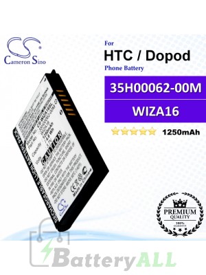 CS-WIZA16SL For HTC / Dopod Phone Battery Model WIZA16