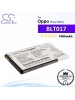 CS-OPT017SL For Oppo Phone Battery Model BLT017