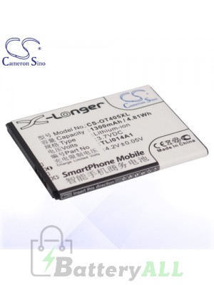 CS Battery for Alcatel CAB1400002C1 / CAB31C00002C1 / TLi014A1 Battery PHO-OT405XL