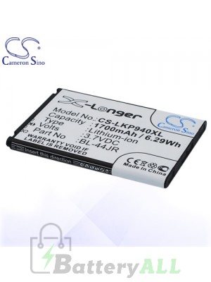 CS Battery for LG BL-44JR / LG KU5400 / P940 / SU540 / SU880 Battery PHO-LKP940XL