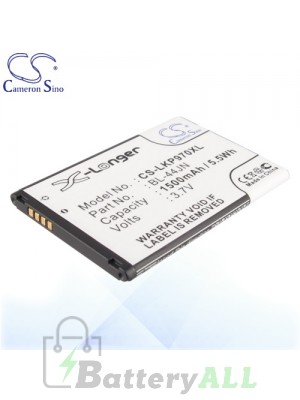 CS Battery for LG Optimus L3 / Optimus L3 II Dual / P693 / VM701 Battery PHO-LKP970XL