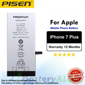 Original Pisen Battery For Apple iPhone 7 Plus Battery