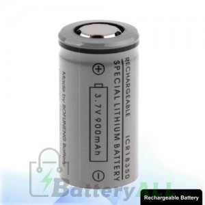 ICR 18350 900mAh 3.7V Rechargeable Li-ion Battery for E-cigarette S-LIB-0020