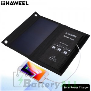 HAWEEL 7W Foldable Solar Panel Charger with USB Port HWL2701